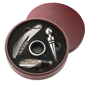 Set de accesorios redondo - Madera