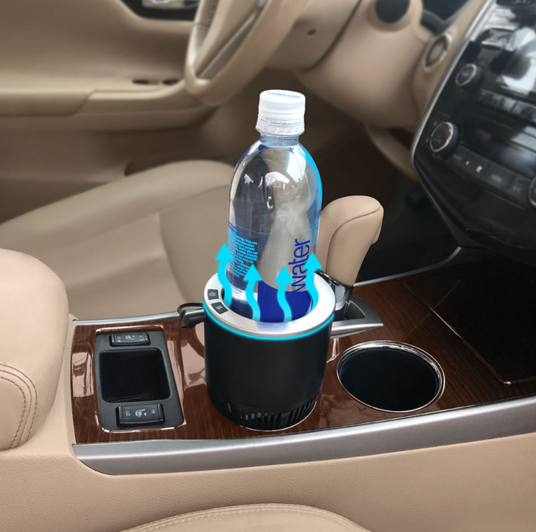 HOMINE - Portavasos con calefacción y refrigeración para el auto - Imagen 3