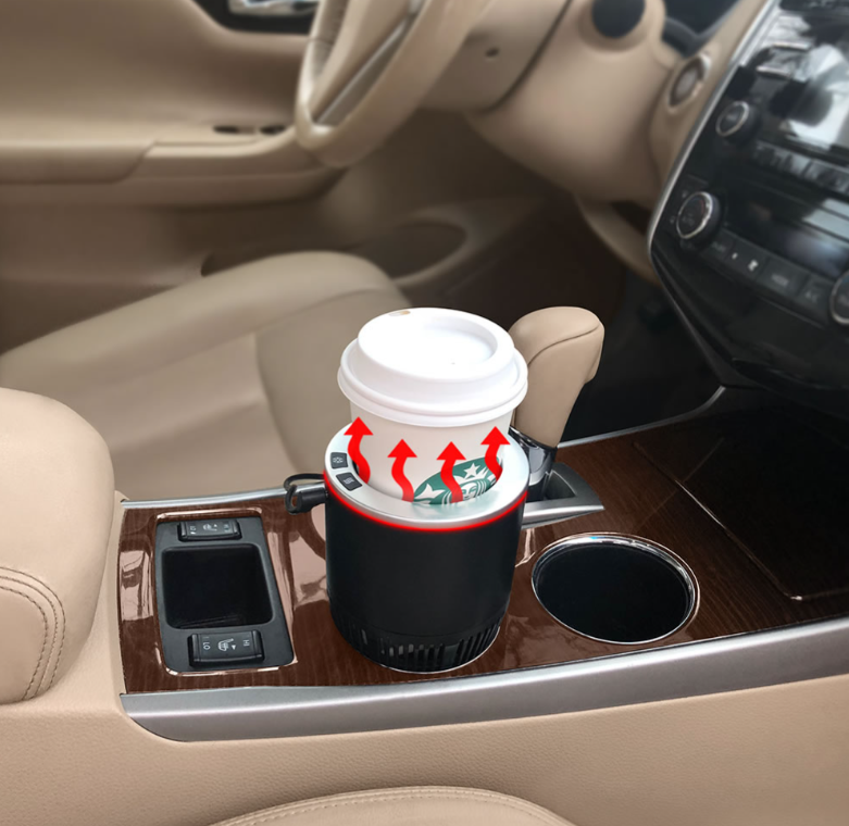 HOMINE - Portavasos con calefacción y refrigeración para el auto - Imagen 4